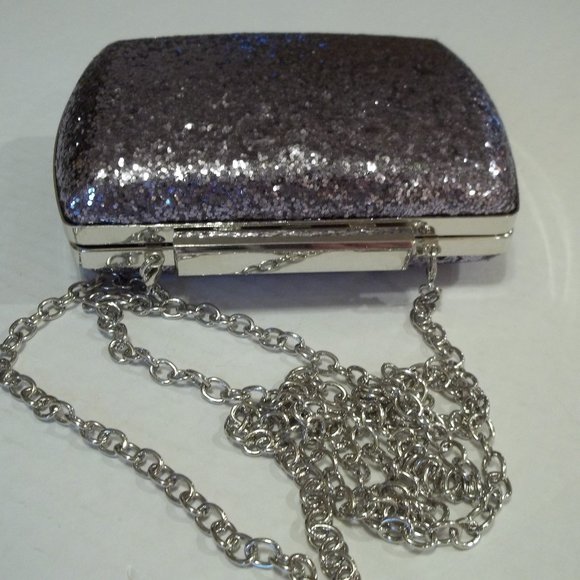 Glint Pink Party Dance Glitter Purse Handbag - Picture 4 of 10